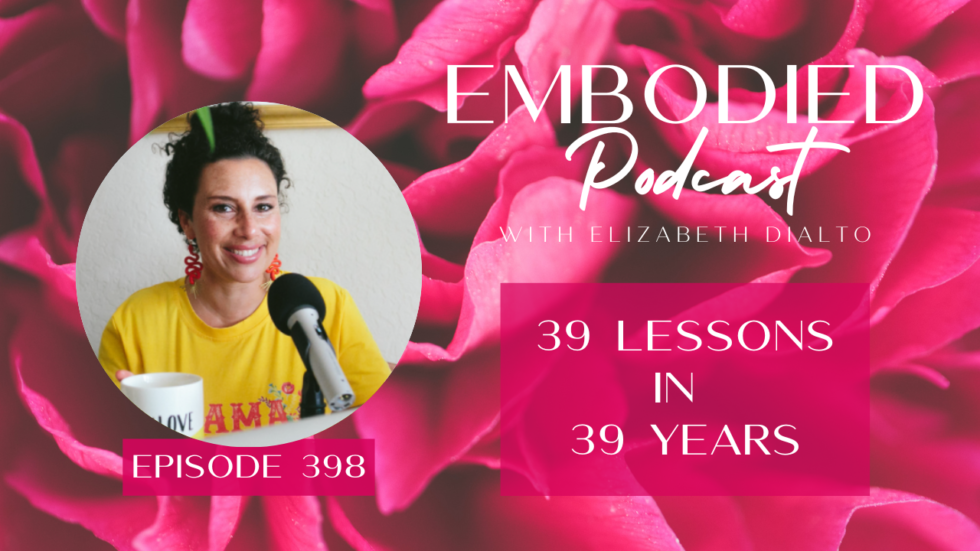 39 Lessons in 39 Years